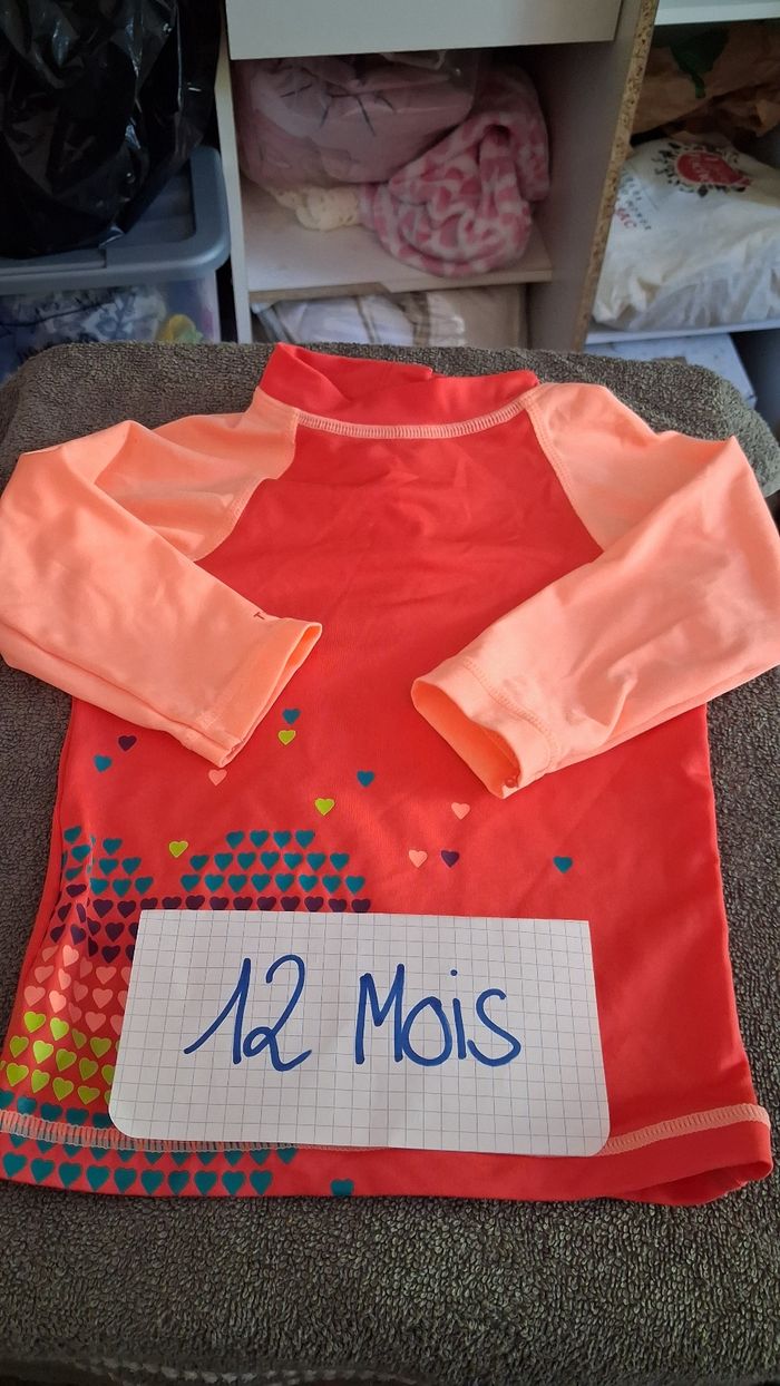 Tee-shirt bain 12 mois