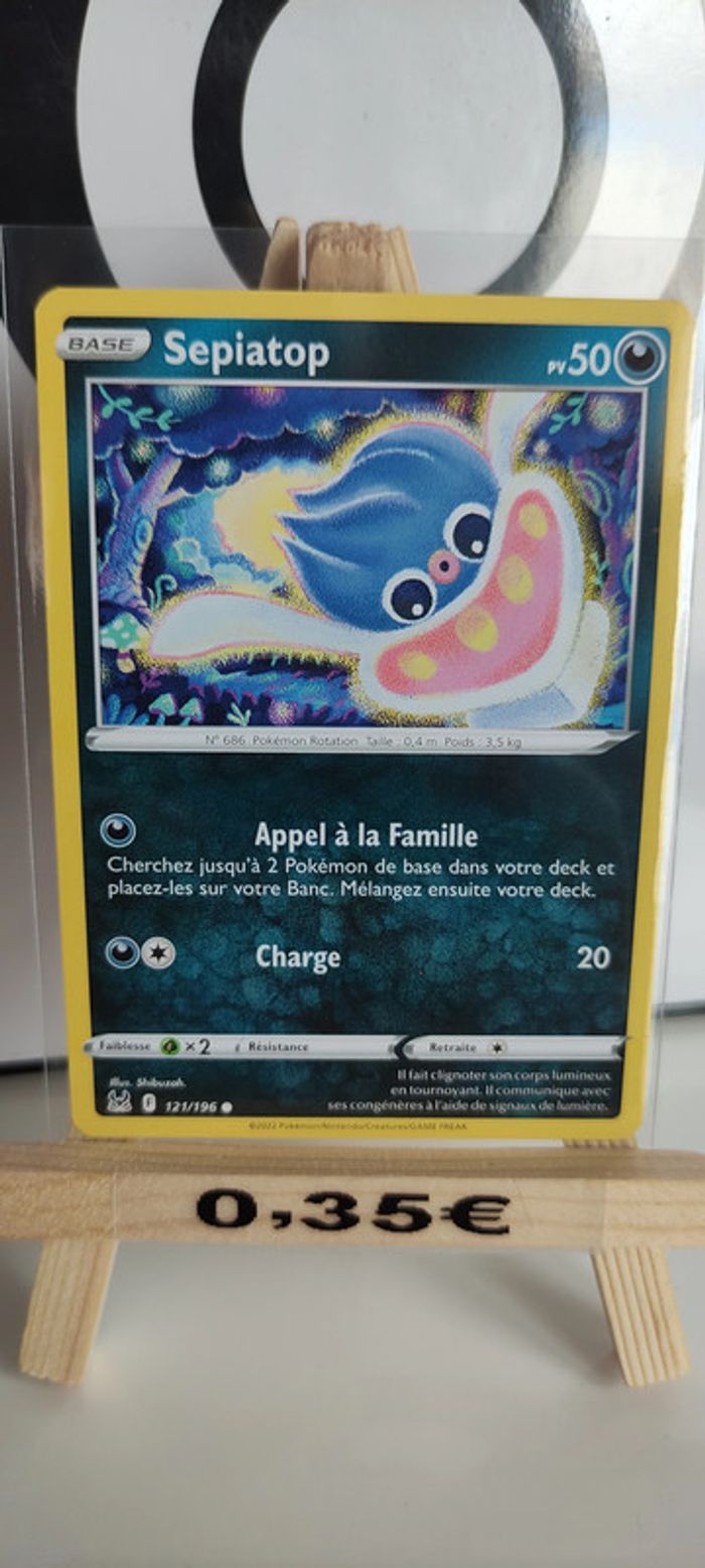 Sepiatop 121/196 origine perdue