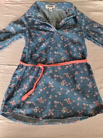 Tunique fille fleuri