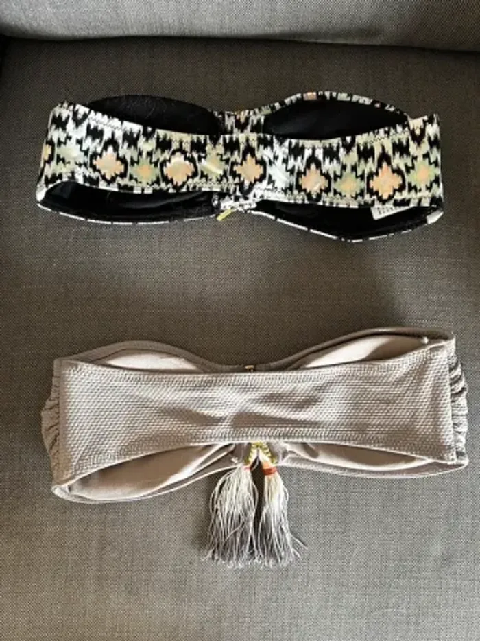 2 hauts de maillot de bain taille 36 / 38 - photo numéro 6