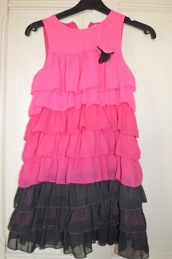 Robe froufrou Orchestra 8 ans rose