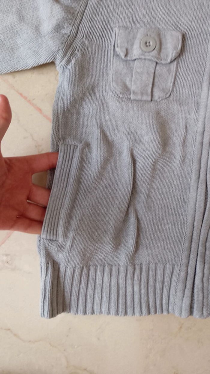 #manu_7896garcon4ans gilet zippé - photo numéro 4