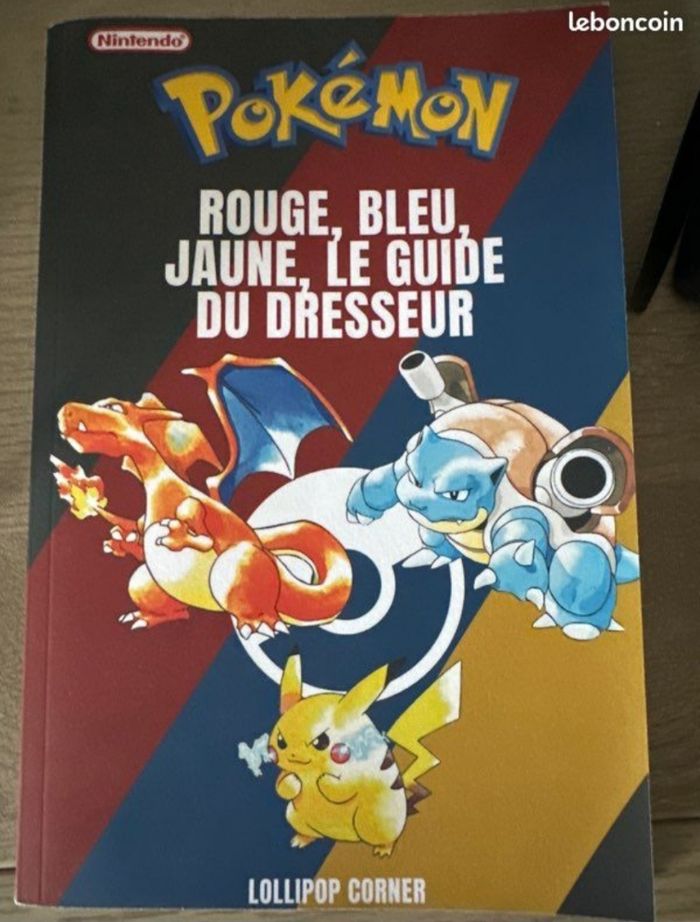 Guide Pokémon Rouge Bleu et Jaune (Rare)