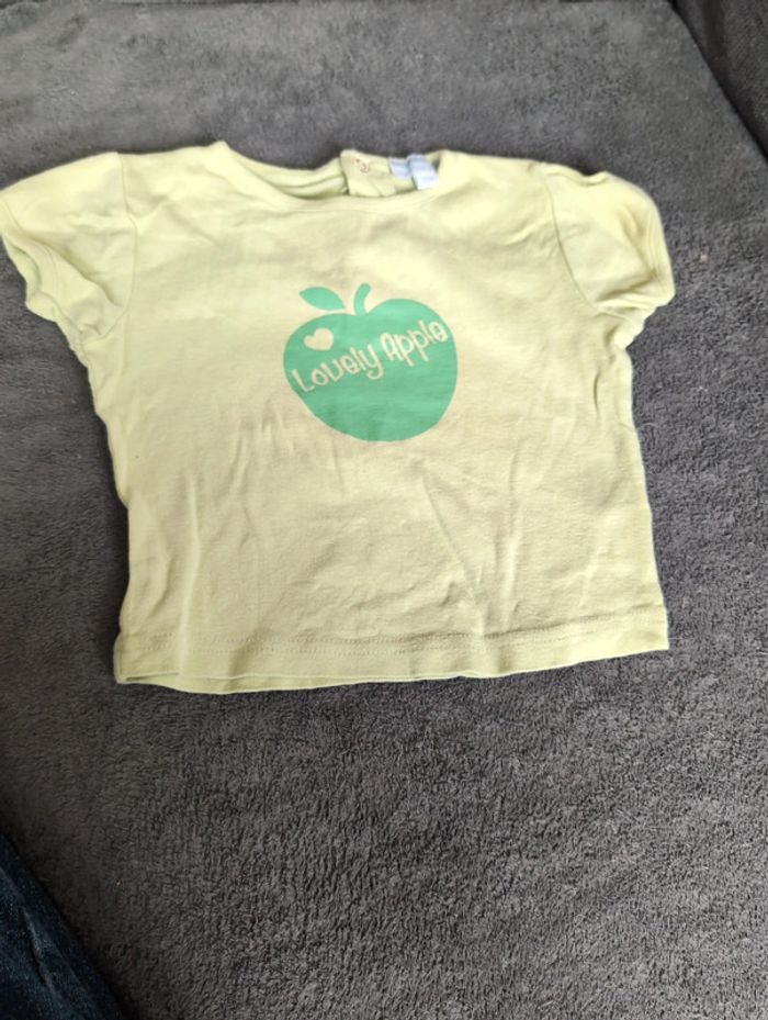 T shirt manche courte 12 mois