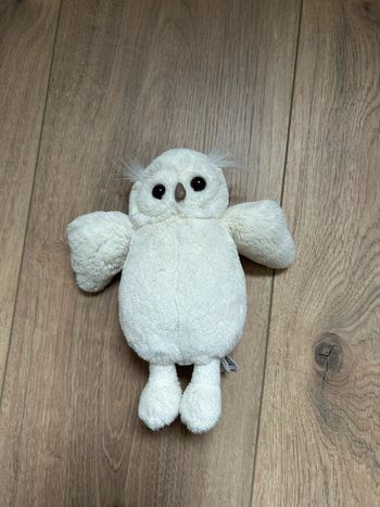 Chouette hiboux blanc jellycat