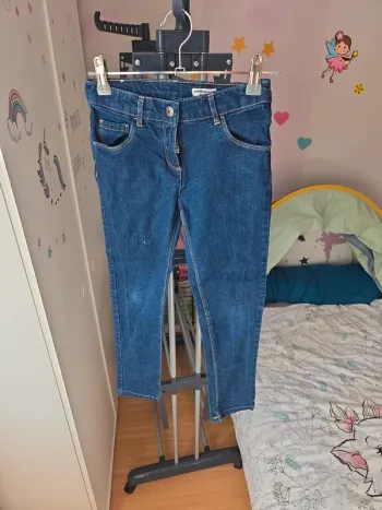 Jean fille verbaudet taille 8 ans