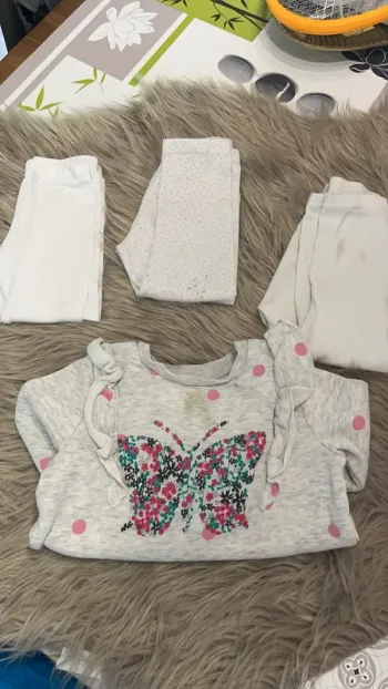 Lot de vêtement taché idéal pour jouer dehors