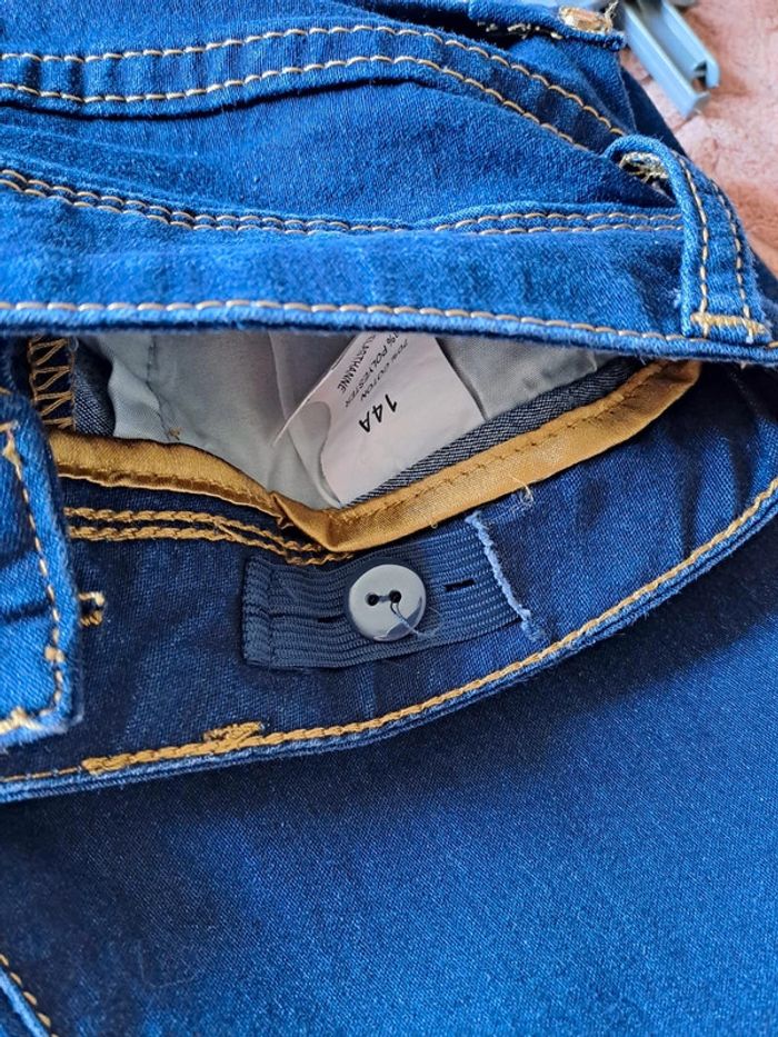 Jean fille 14 ans bleu jovial denim tmcomme neuf - photo numéro 11