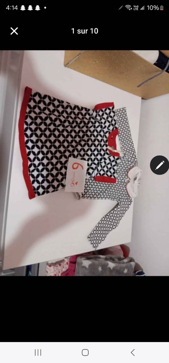 Ensemble  Robe + body assorti