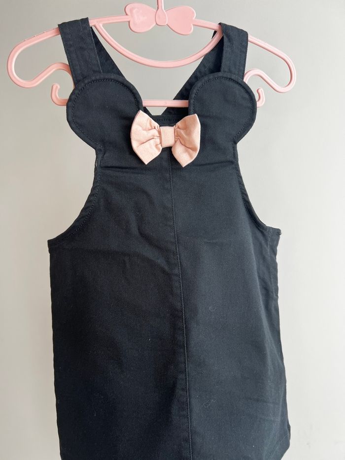 Salopette en jean noir