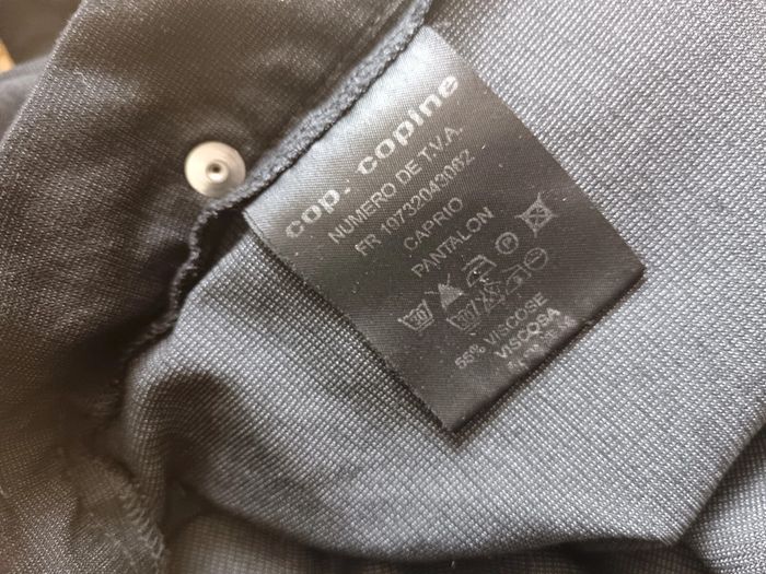 Cop Copine | pantalon portefeuille capri | t. 38 - photo numéro 9