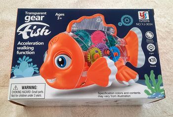 Poisson lumineux qui avance