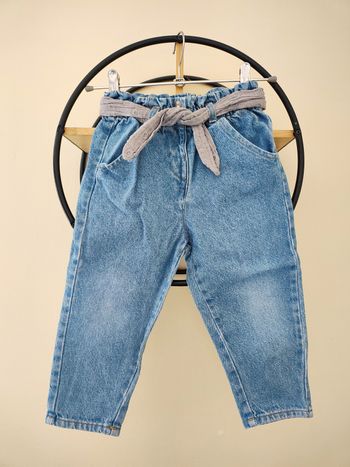 36 mois 3 ans pantalon jean avec ceinture kiabi 