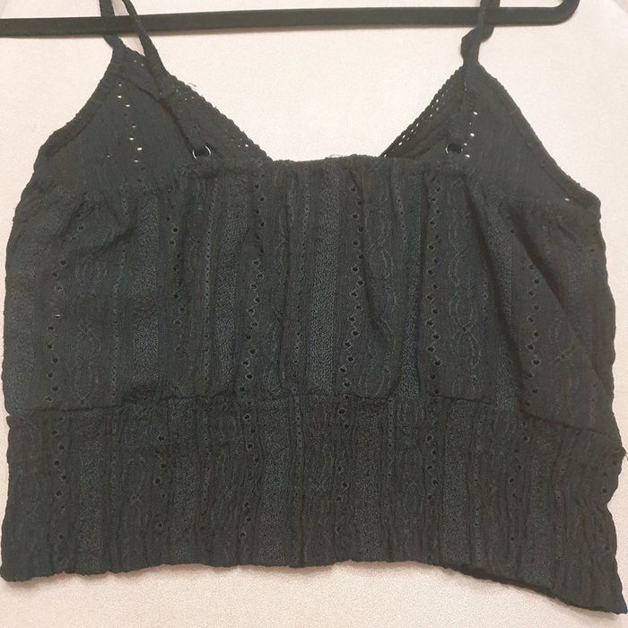 Magnifique haut à bretelles réglables noir taille XL Cache-cache - photo numéro 5