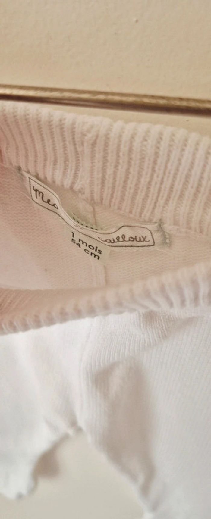Pantalon Mes Petits Cailloux 1 mois Fille - photo numéro 3