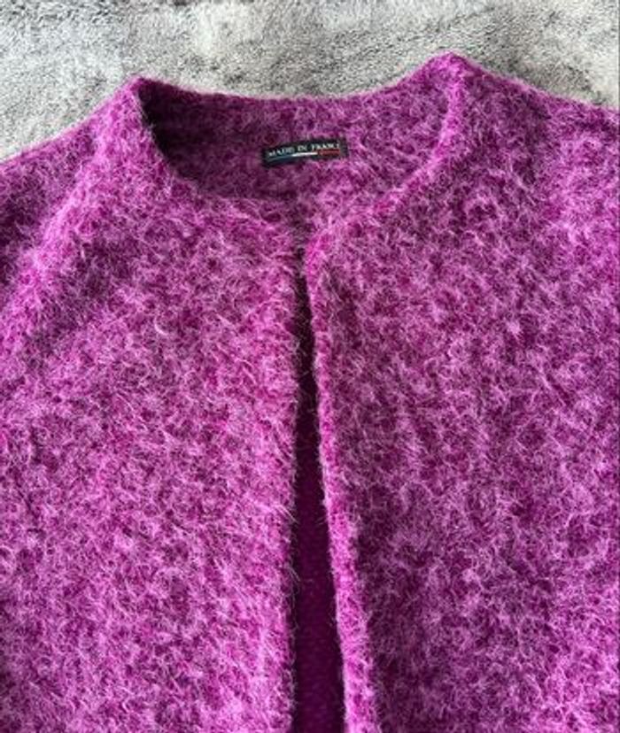 Gilet sans manche violet - photo numéro 3