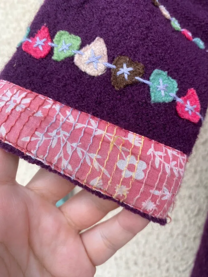 Beau manteau veste parka en pur laine DPAM 23 mois 2 ans - photo numéro 9