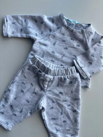 Ensemble bébé garçon Obaïbi 1M
