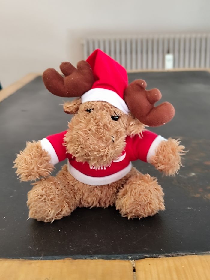 Peluche de Noël Buffalo Grill