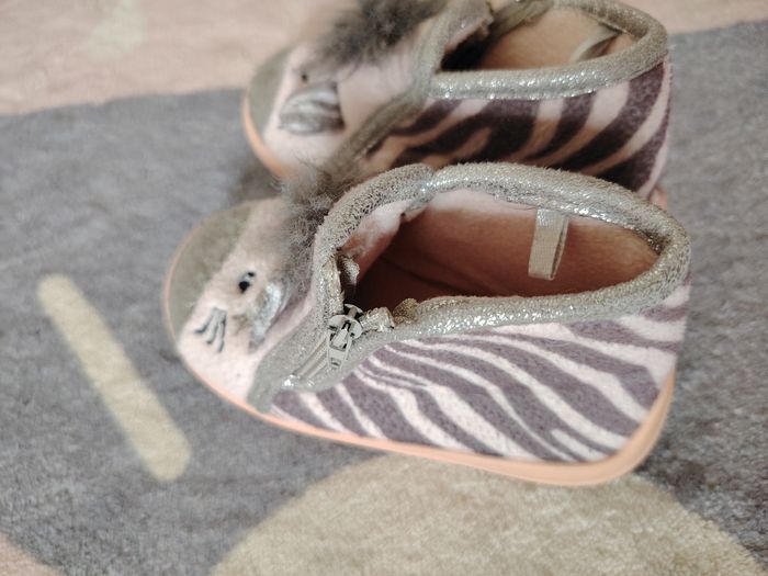 Chaussons zèbre - photo numéro 5