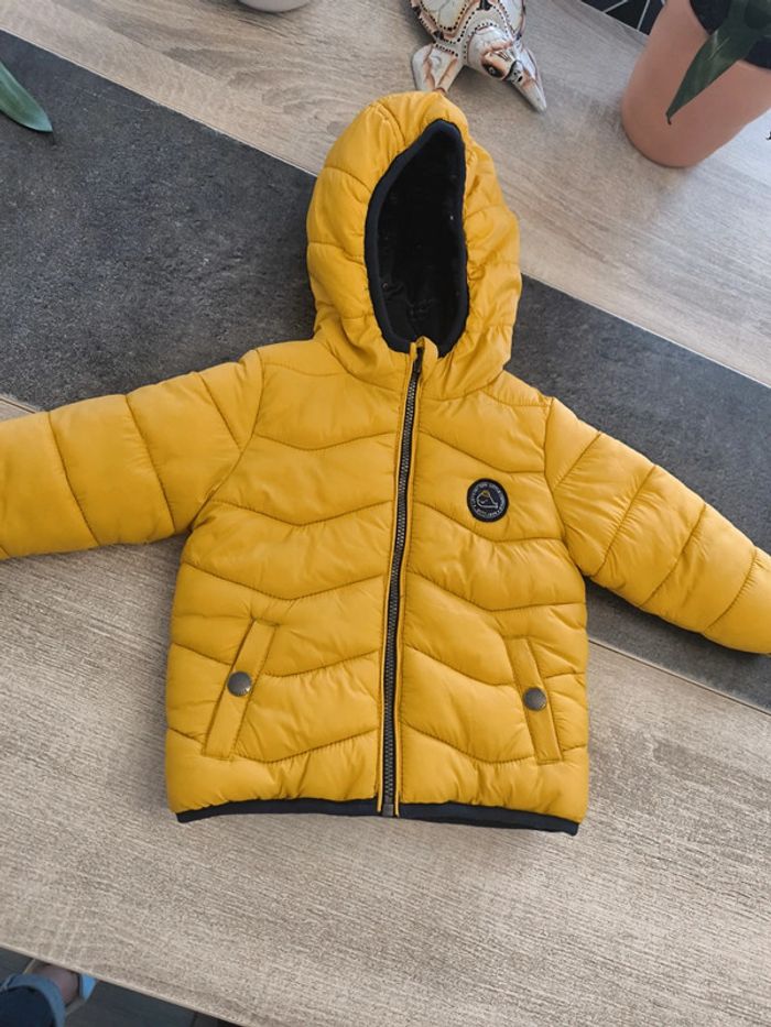 Doudoune matelassée réversible imperméable garçon 12 mois 80 Baby club - photo numéro 2