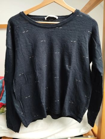 Pull léger bleu Marine