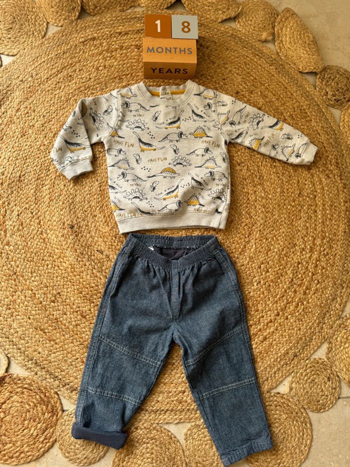 Ensemble garçon 18 mois
