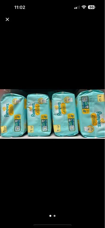 4 paquet de couches, 1