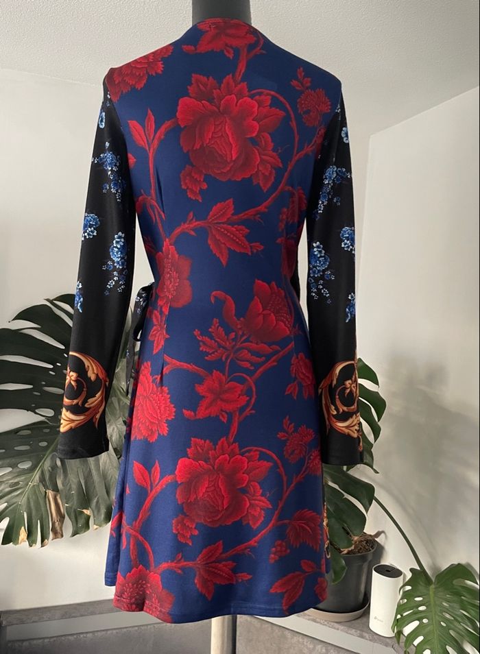 Robe portefeuille imprimée 101 Idées – T. S/M - photo numéro 5