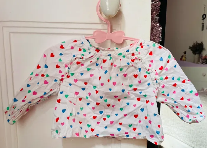 Lots de 4 haut bébé 3 mois - photo numéro 5