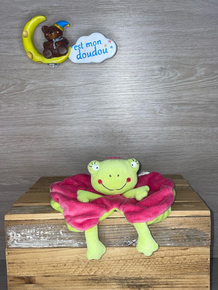 NIC633 doudou grenouille 🐸 nicotoy