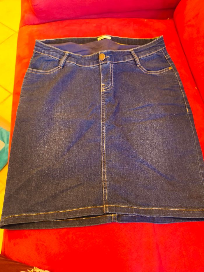 Jupe de grossesse avec bandeau