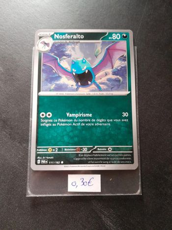 Carte Pokémon Nosferalto 111/197