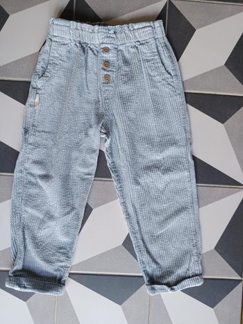 Pantalon velours côtelé Petit Béguin 4 ans