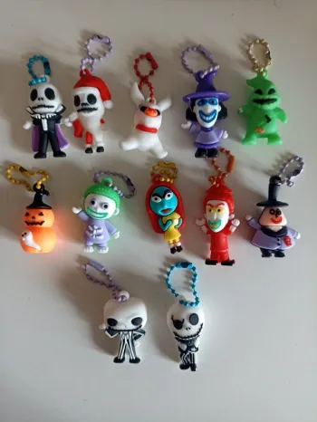 Lot 12 porte clé Mr Jack Tim Burton