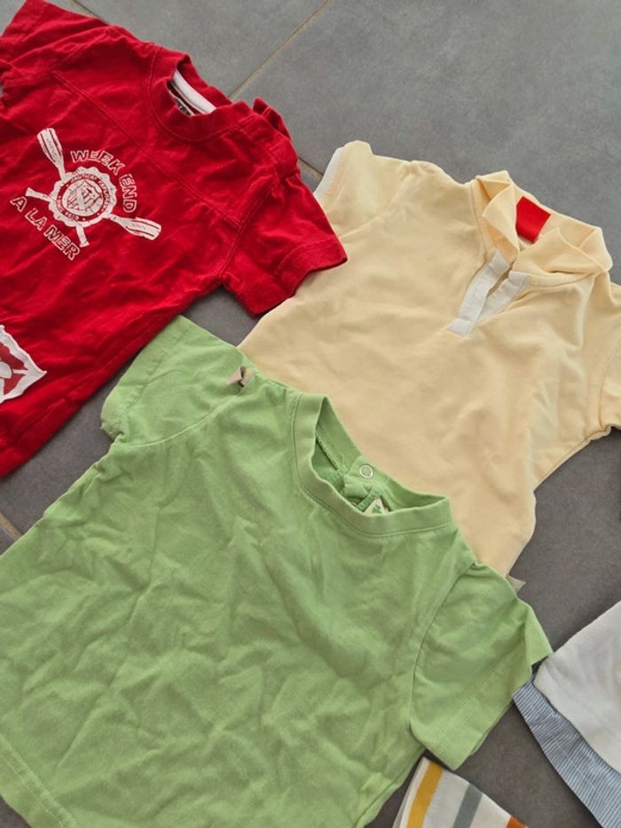 Lot de 5 tee-shirts manches courtes - photo numéro 2
