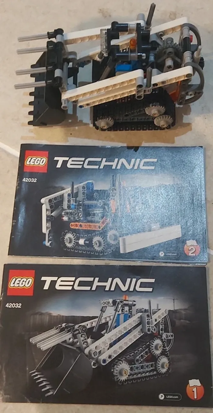 Lego Technic - 42032 - Jeu De Construction - La Chargeuse Compacte sur Chenilles - photo numéro 5