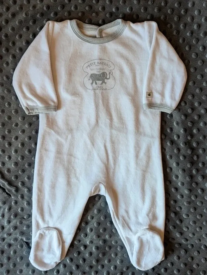 Grenouillère mixte 6 mois Petit Bateau - photo numéro 8