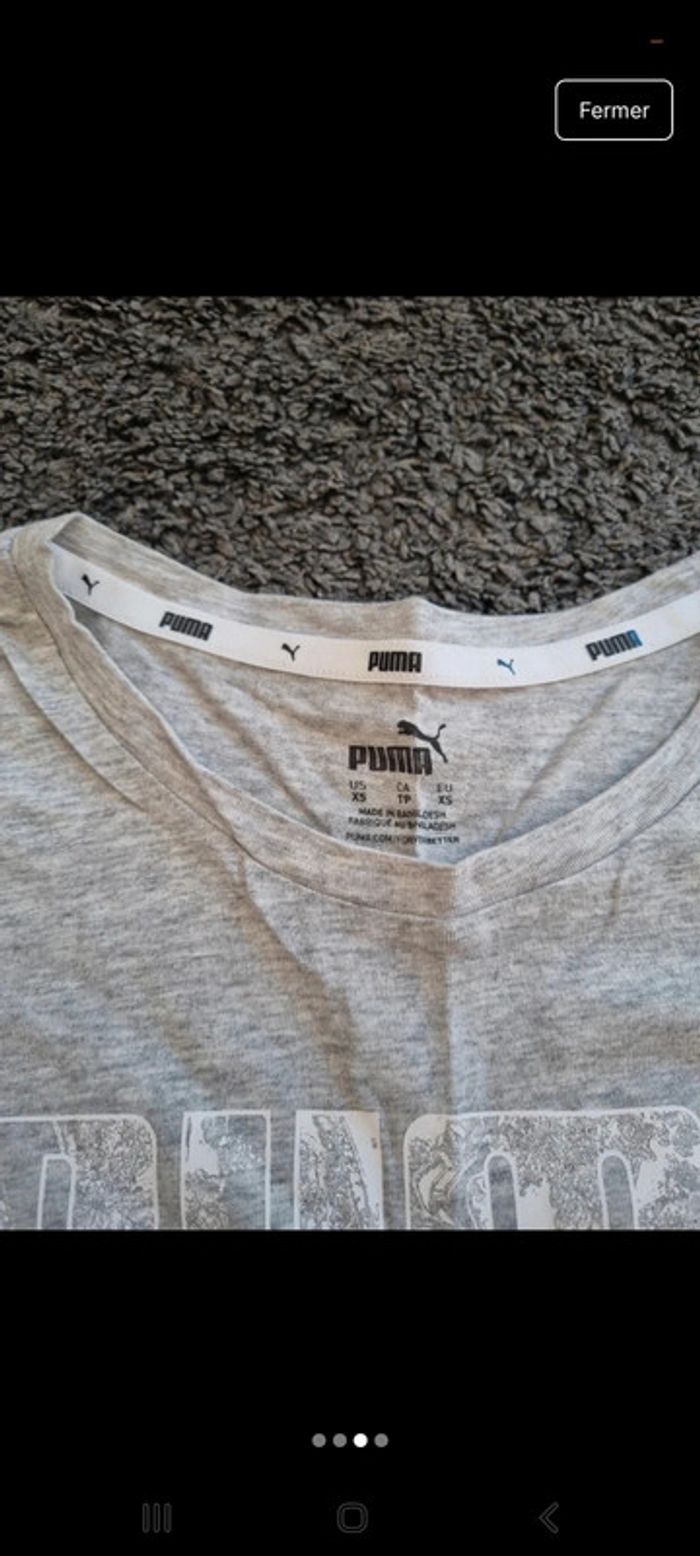 Tee shirt puma - photo numéro 3