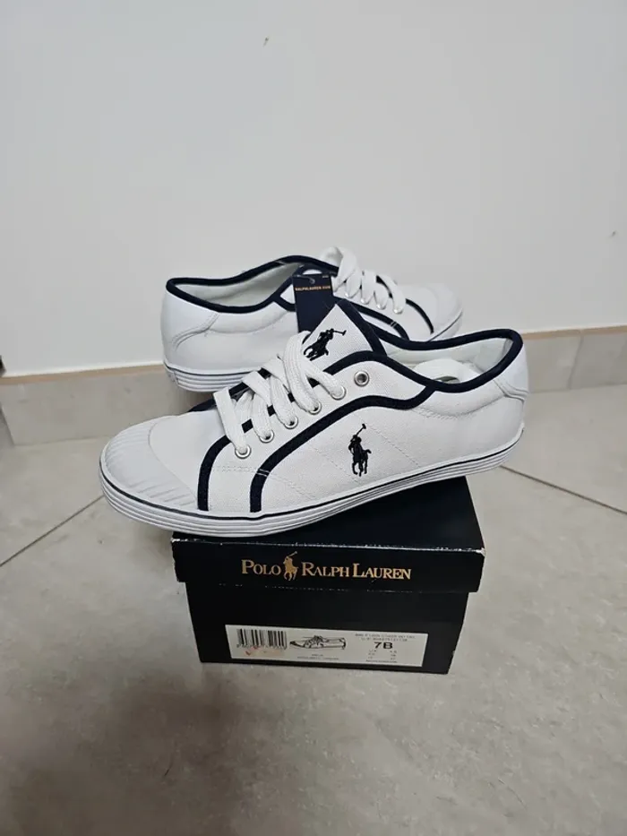 Authentiques baskets de la marque Ralph Lauren