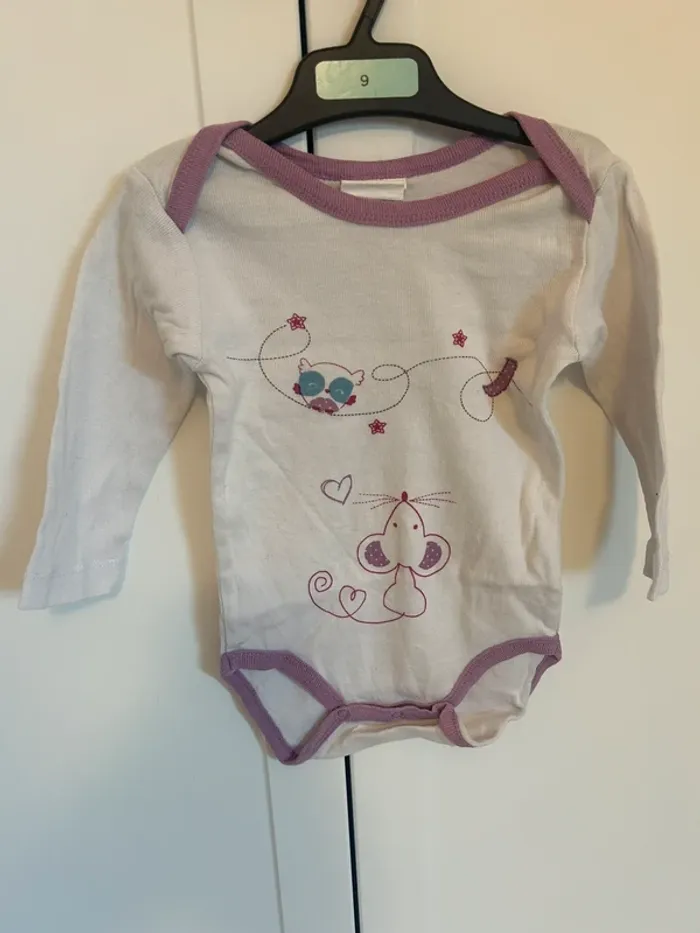 3 bodies manche longue - photo numéro 2