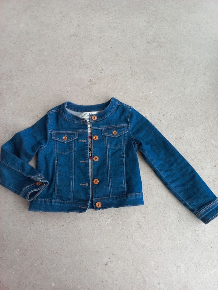Veste en jeans 6 ans - photo numéro 2