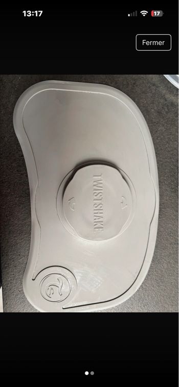 Twistshake Click Mat Pastel Grey