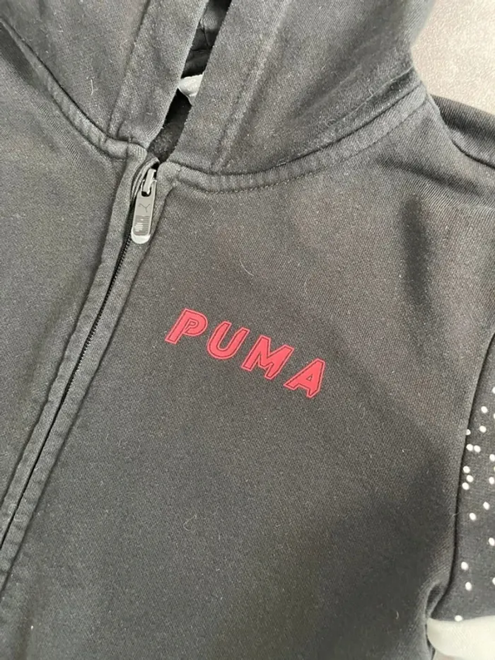 Veste à capuche zip Puma - photo numéro 6