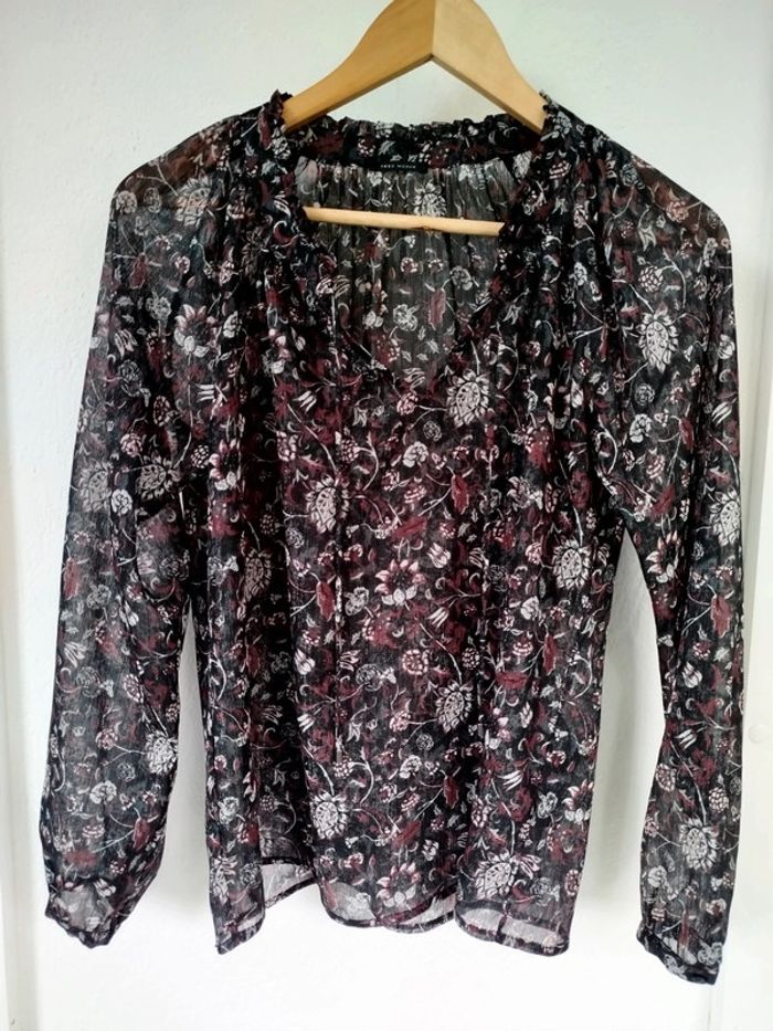 #blouse#motif fleuri - photo numéro 2