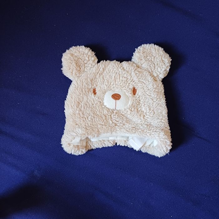 Bonnet Ourson en Sherpa pour bébé garçon