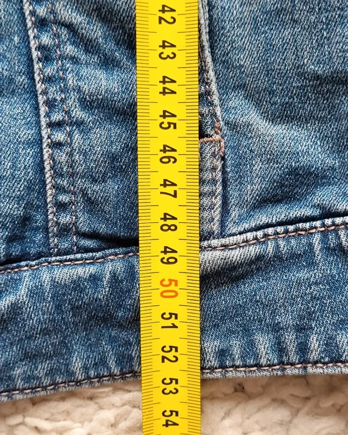 Veste en jean bleue claire Camaïeu Taille 36 - photo numéro 15