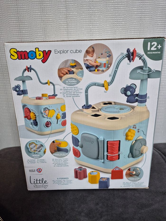Smoby - Cube d'éveil Explor 39 cm - photo numéro 3