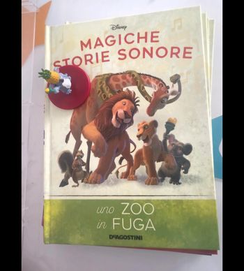 Zoo fuga Magiche storie sonore deagostini Audioconte magique Disney Altaya italien audio conte