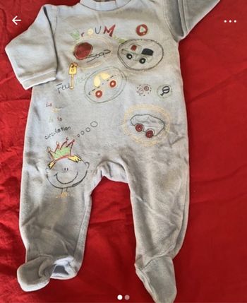 Pyjama bleu 6 mois